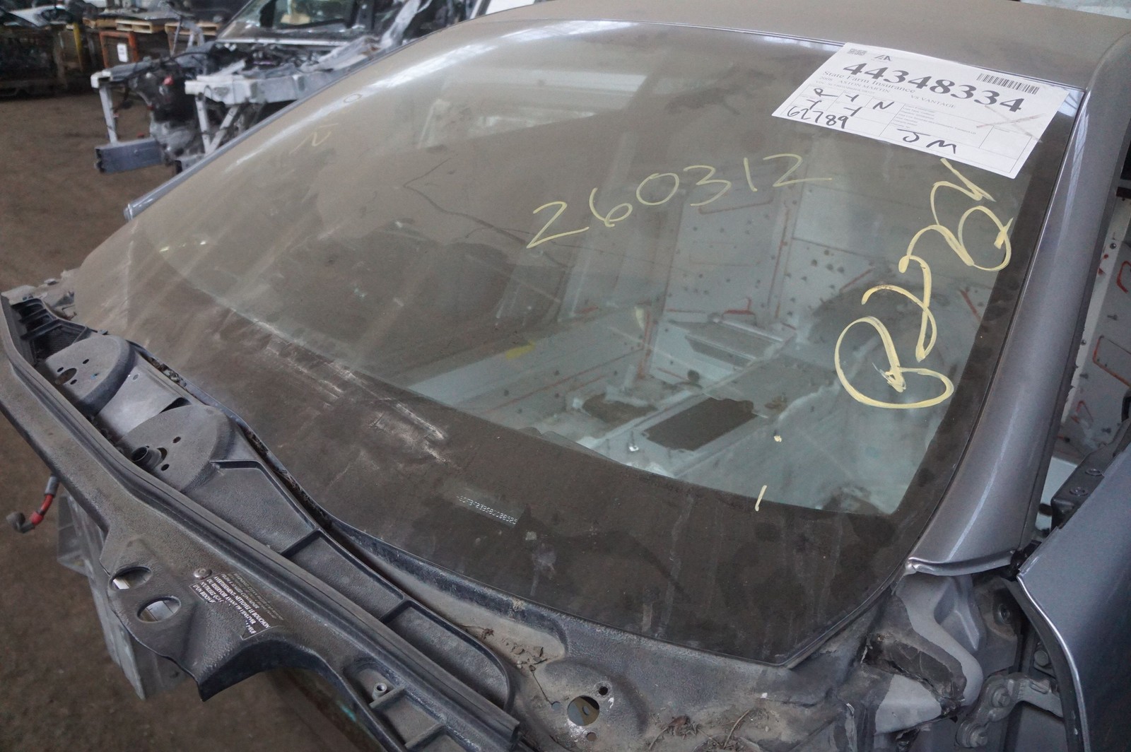 Local Pickup Only! Front Windshield Window Glass Aston Martin V8 Vantage 2008