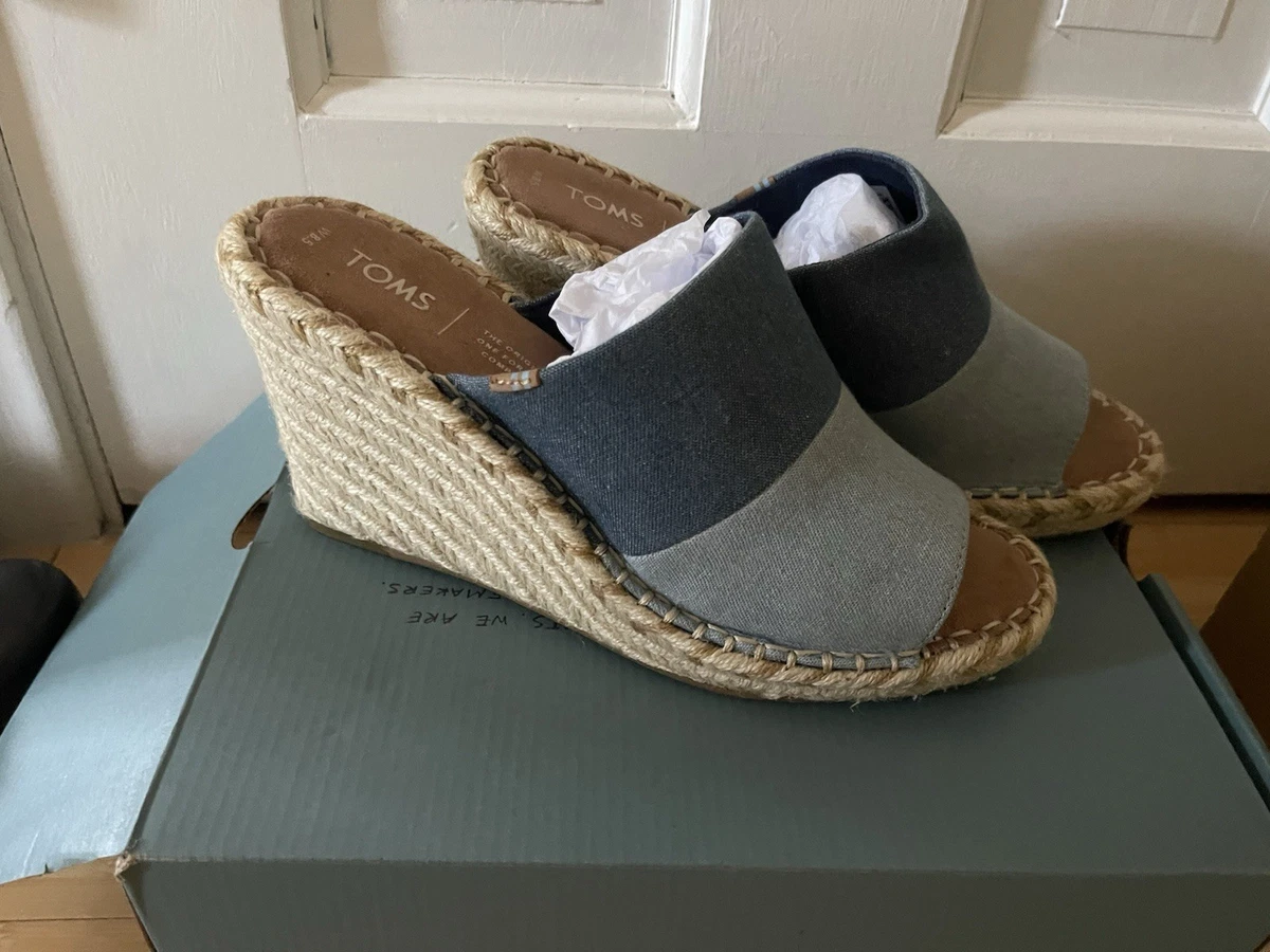 TOMS Buckle Wedge Sandals for Women for sale | eBay display picture 1