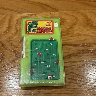 Vintage Tomy Pocket Game Turtle Tunnel