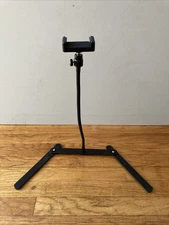 360° Adjustable Height Cell Phone Gooseneck Holder Mount Floor / table Stand