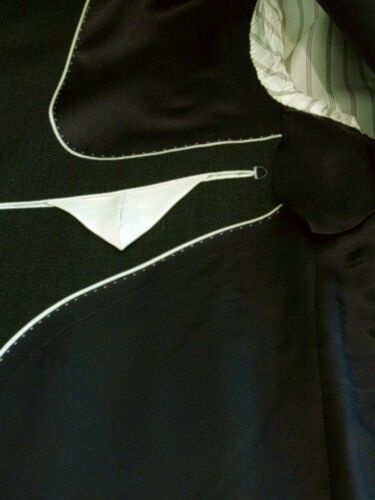 Costa T.50 Wool Anthracite Gray Mens Suit Stylish Complete Italy - Picture 7 of 8