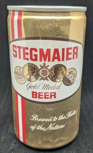 Stegmaier Gold Medal Empty Beer Can Pull Tab Intact - Picture 2 of 6