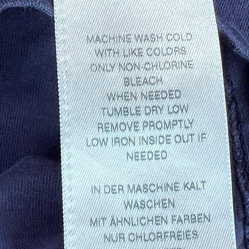 True Religion Chemise Homme Grand Bleu Manches Courtes Imprimé Graphique Col Rond Tee - Photo 8/12