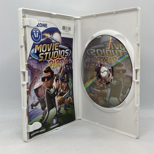 Movie Studios Party Wii Nintendo Game Free Tracked Post PAL - Picture 4 of 5