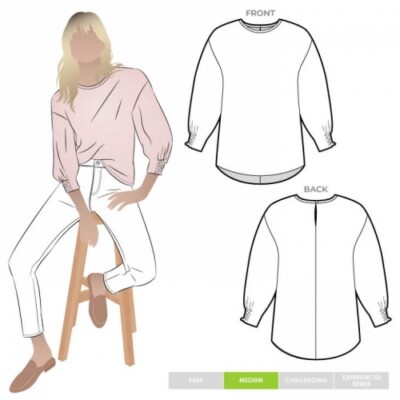 Style Arc Schnittmuster Mimi Top Damen Größen 18-30