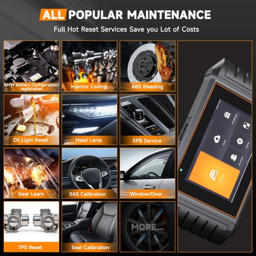 FOXWELL Car OBD2 Scanner GT30 Bluetooth Bidirectional Diagnostic Tool All System - Picture 3 of 13