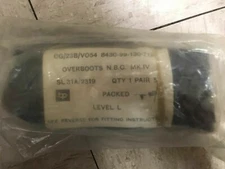 CBRN NBC Protective Boots Overboots MK IV HAZMAT Nuclear NEW Size UK 3 - 6