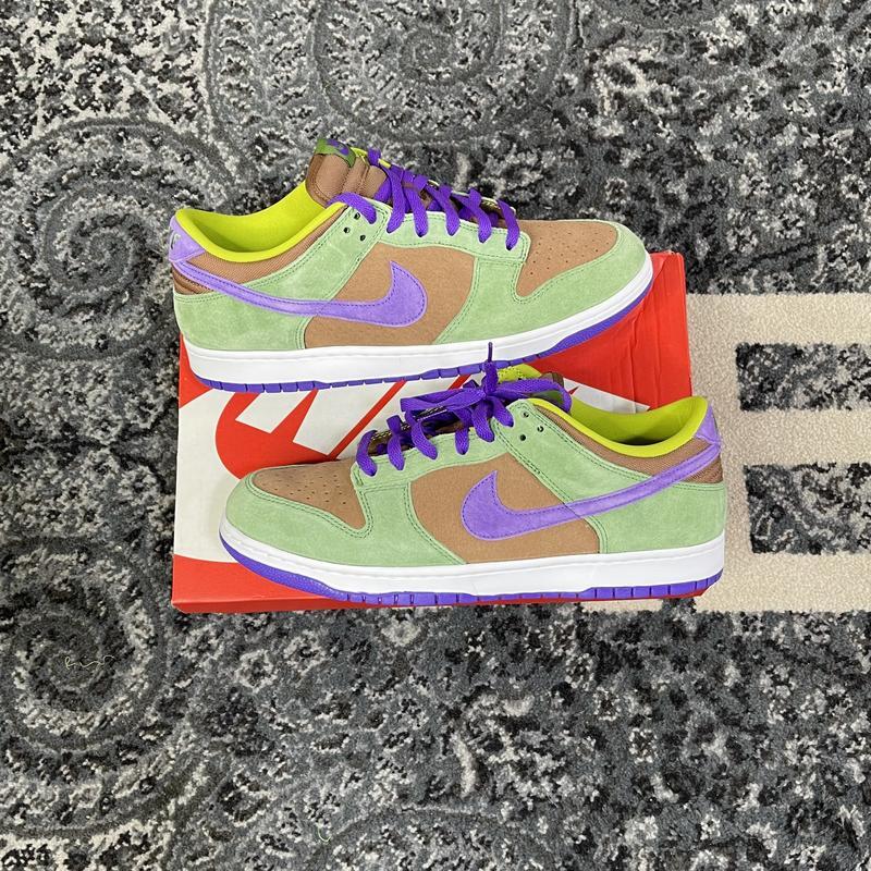 スニーカー Nike Dunk Low SP Veneer (2020) AW 20 Nike Dunk Low SP Veneer/Autumn Green/Deep Purple DA1469-200