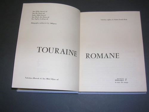 Zodiaque Touraine romane 1957 Coll. La nuit des temps N° 6 - Imagen 2 de 3