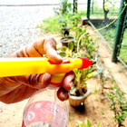 Portable Garden High Pressure Spray Gun Adjustable Water Bottle Pump Manual