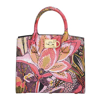 ✨美品✨Salvatore Ferragamo パーティバッグ　サークルハンドル レディース・ブランド一覧,□ F,FERRAGAMO,バッグ | モダンブルー
