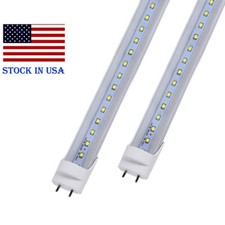 LED Tube Light 4FT 22W G13 Dual-End Power T8 Ballast Bypass 6000K Clear 25 Pack