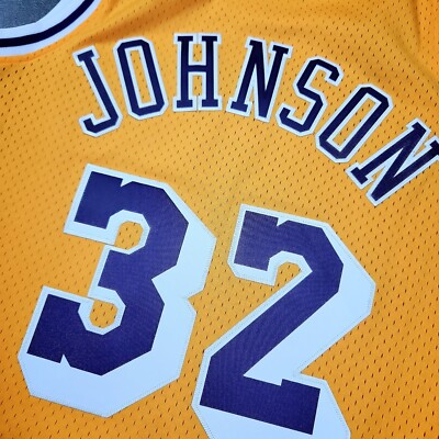 100% Authentic Magic Johnson Vintage Adidas Lakers Jersey