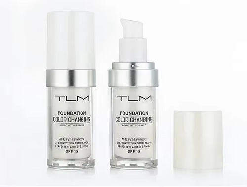 30ML TLM Foundation Color Changing Makeup Base Nude Face Full Cover Matte Concea