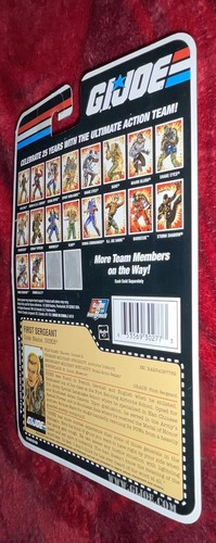 DUKE: First Sergeant - GI Joe 25th Anniv - Cartoon Series NEW Near Mint MOC NM - Picture 7 of 8