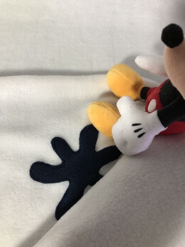 Coperta da carrozzina/gioco in pile double face colore navy e crema - Foto 3 di 3