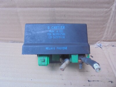 CITROEN C3 C5 PEUGEOT 307 GLOW PLUG RELAY 9619039780 9639912580 G.CARTIER 4 PIN