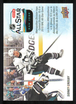 2019-20 Upper Deck Tim Hortons Key Season Events #SE6 Sidney Crosby