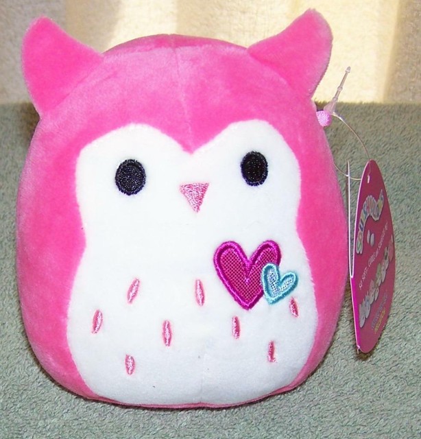 squishmallow pink owl