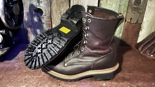 Carolina Logger Boots 1821 Men's Shoe Wide Size 7 2E Leather - Bild 3 von 6
