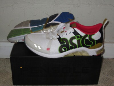 Pensole x ASICS GEL 180 White Multicolor Men's Size 10 NEW! H7G4K-0190 2018