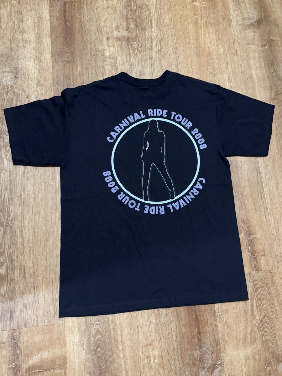 レディース 古着 00s carrie underwood 「CARNIVAL RIDE TOUR 2008」 ツアー シンガーソングライター カントリー ミュージック Tシャツ S 古着 CARRIE UNDERWOOD CARNIVAL RIDE TOUR 2008 TEE SHIRT WHITE 2XL