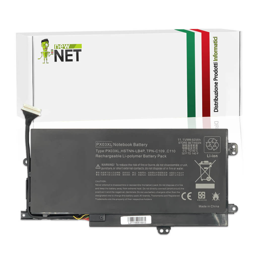 Batteria HP Envy 14-K PX03XL 4500mAh - Ricambio Alta Qualità