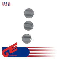 3x Control Knobs Dials Heater A/C Fan Set Fit for 1998-04 Chevy S-10 /Blazer