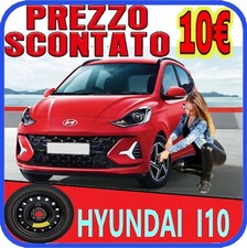 Platzsparend Notrad für Hyundai I10 Mit Messen Ab 15 4Fori Set Rad Gummi Neu P