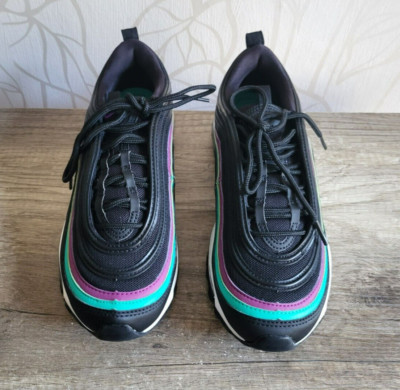 Nike Air Max 97 Black Grape W Schuhe Sneaker Schwarz Gr. 38