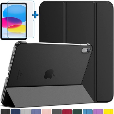 Lonfeid Schutzhülle +9H Panzerfolie Glas für iPad 10th Generation 2022 10.9'' -3