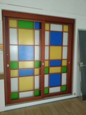 Porta scorrevole vetro cattedrale