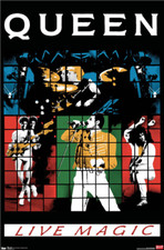 QUEEN Live Magic Poster 22x34 2602 Poster