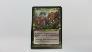 FERVENT CHARGE APOCALYPSE ENCHANTMENT MAGIC THE GATHERING MTG NM / UNPLAYED