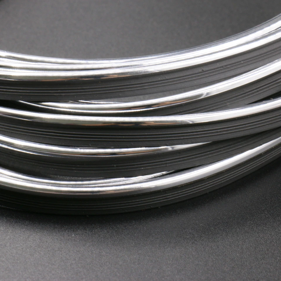 Universal 5M Silver Car Styling Moulding Decor Filler Strip Interior Exterior - Imagem 4 de 4
