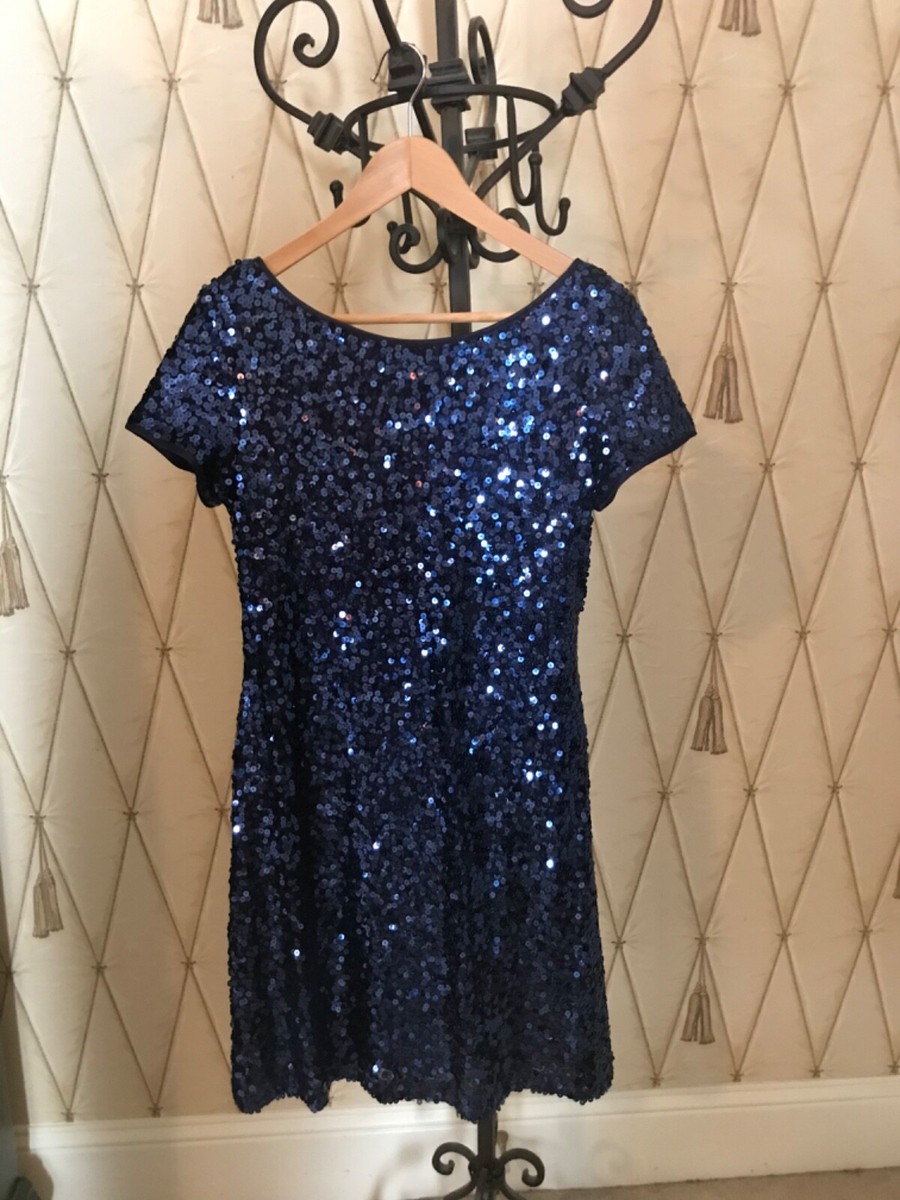 sl fashions navy dress SL Fashions 9151111 Navy Wedgewood 18 Sale main image 1