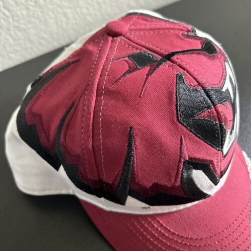 De colección Y2K Wildcats The Game Logo Grande Snapback Sombrero Gorra Raro Difícil de Encontrar Billete Curvo - Imagen 22 de 23