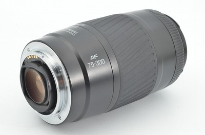 Excellent++ MINOLTA AF ZOOM 75-300mm F/4.5-5.6 With Filter From