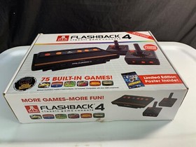 Atari Flashback 4 Classic Game Console, Instructions - NO POSTER