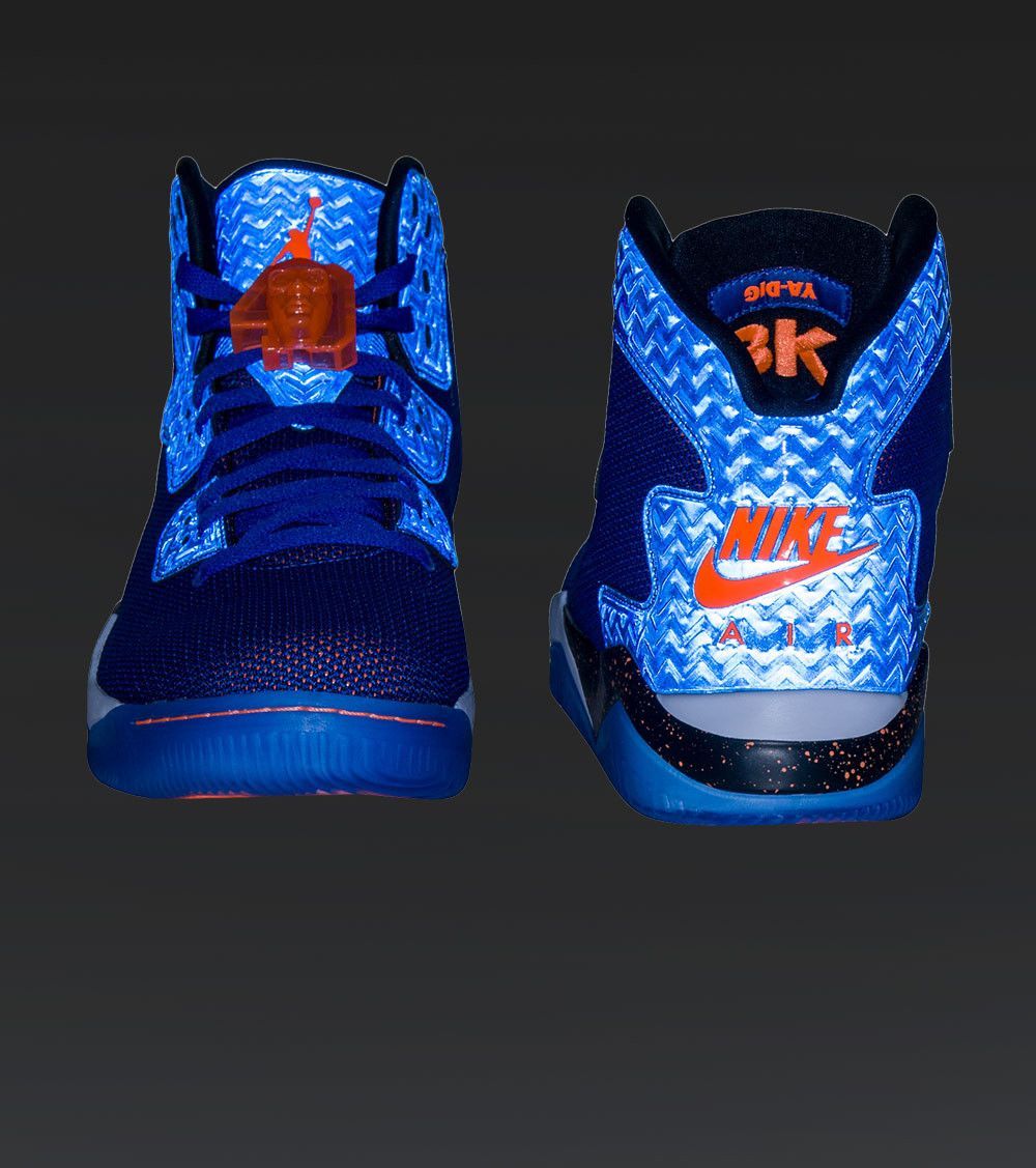 Nike Air Jordan Spike Forty 40 PE NY Knicks Blue Orange