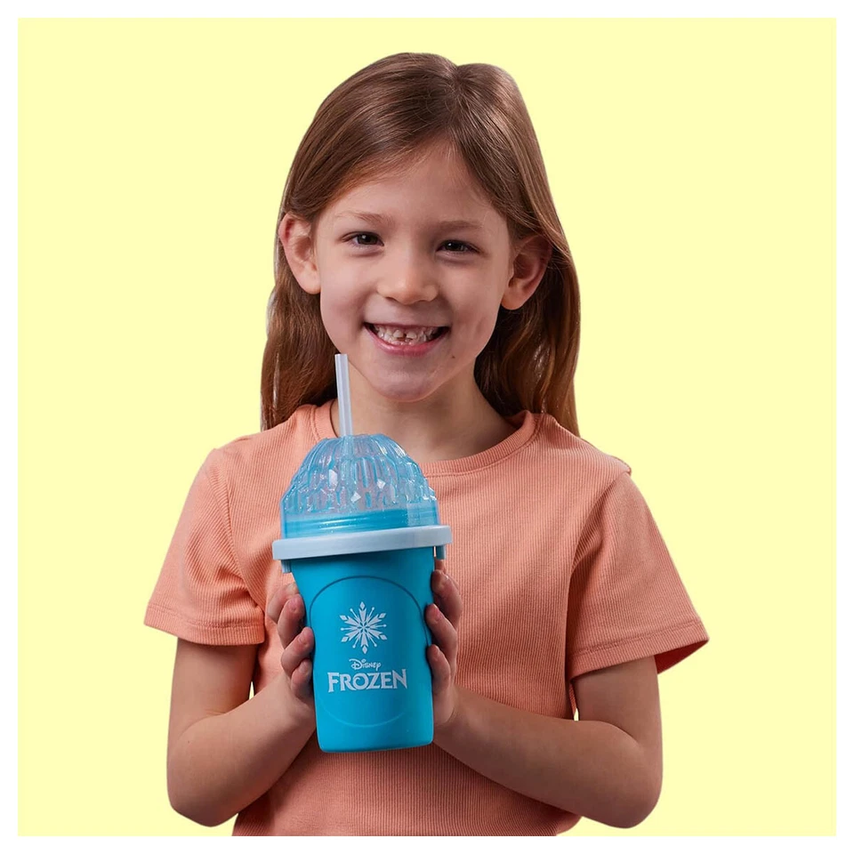 Chillfactor Disney Frozen Slushy Maker Homemade Squeeze Cup Reusable For Age 3+  - Image 4 of 4