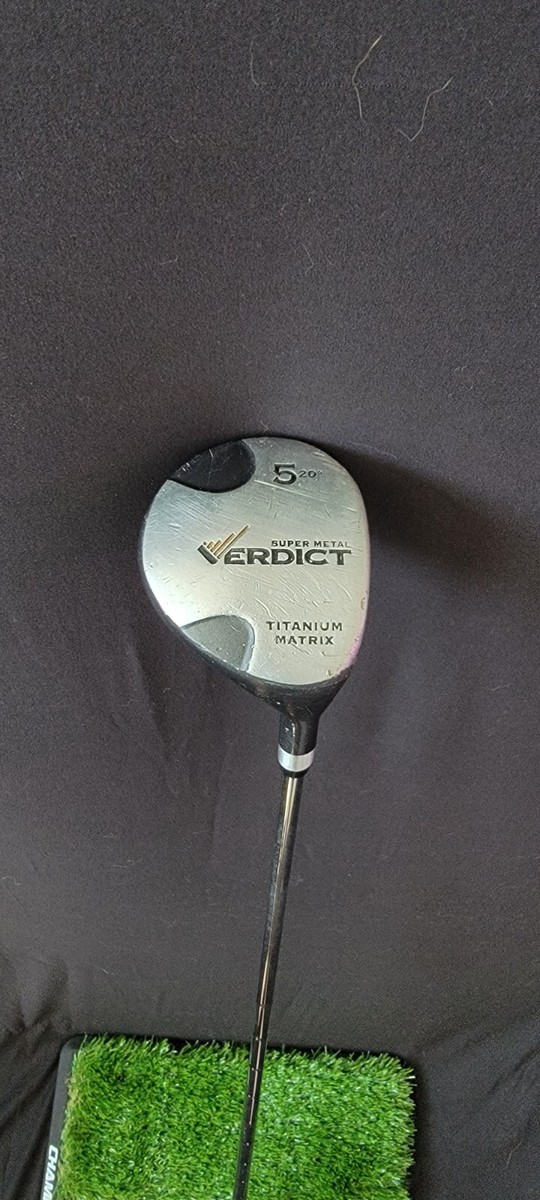 Verdict Super Metal RH 5 Wood 20° Loft Titanium Matrix, Steel