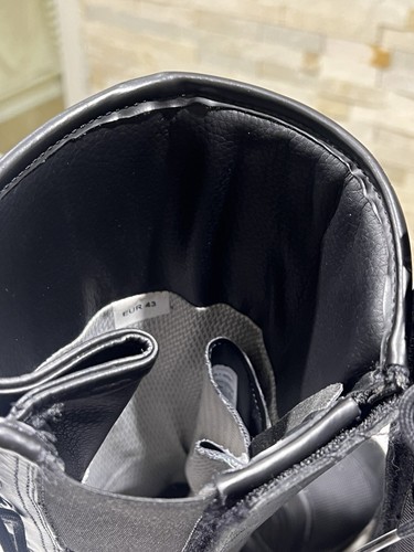 STIVALI DA MOTO OPERATORE DI POLIZIA ESTIVI IN PELLE E CORDURA NUMERO 43 - Foto 7 di 10