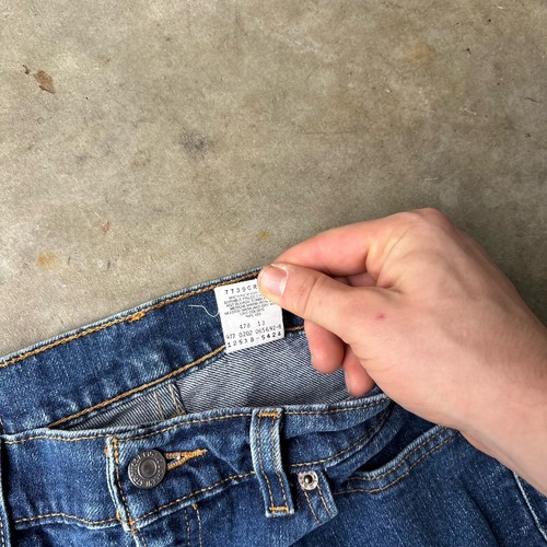 Levis 515 Womens Jeans Size 6 Medium 28x27 Blue Denim Boot Cut Flat Front Casual - Picture 4 of 9