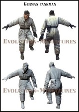 EVOLUTION MINIATURES 1:35 SET EM-35196 WWII GERMAN TANKMAN 1 FIGURE