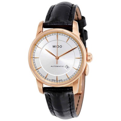 Mido Baroncelli II Automatic Silver Dial Ladies Watch M7600.3.10.4