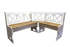 Eckbank Bank  Sitzbank Essbank Kiefer Massiv [35] 120x120