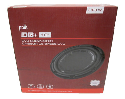 Polk Audio DB1242 DVC - DB+ Marine Certification 12'' Woofer (FREE SHIPPING) P43