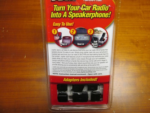 Ancien haut-parleur audio de voiture Jupiter Jack, comme on le voit à la télévision - Photo 4 sur 4