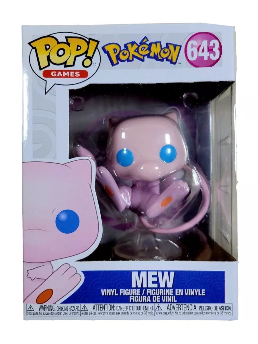 Funko POP! Games Pokémon #643 MEW, In Protector, New